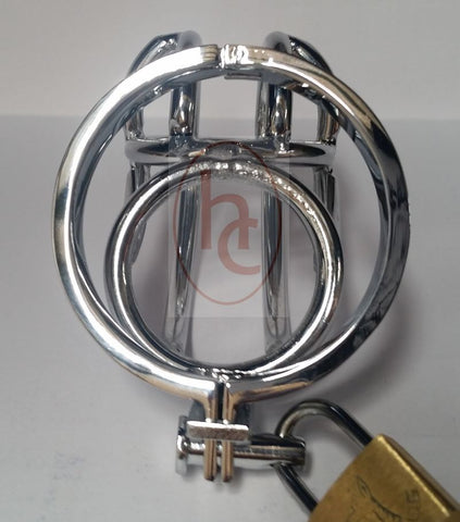 BDStyle Captus Cock Cage Stainless Steel Male Chastity Device - Male Chastity