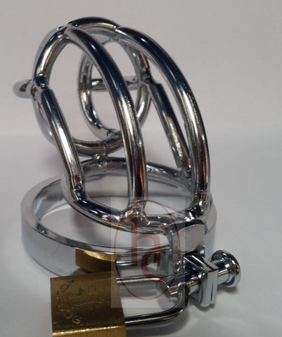 BDStyle Captus Cock Cage Stainless Steel Male Chastity Device - Male Chastity
