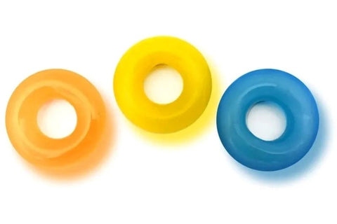 C1R Releasing The D Ring Glow X3 Glow in the Dark Cock Ring Set - Ball and Cock Toys