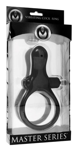 XR Brands The Mystic Vibrating Cock Ring with Taint Stimulator - Cock Rings