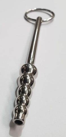 Hells Couture Pine Penis Cum Thru Wand Medical Grade Steel Urethral Play - Penis Plugs