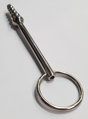 Hells Couture Pine Penis Cum Thru Wand Medical Grade Steel Urethral Play - Penis Plugs