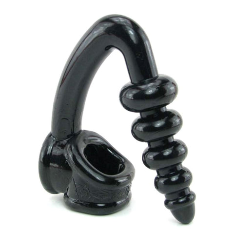 XR Brands Tower Erection Enhancer with Anal Stimulation Triple Pleasure - Anal Dildos