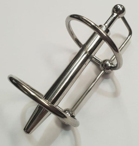 Hells Couture Trials of Hades Penis Wand Medical Grade Steel - Penis Plugs