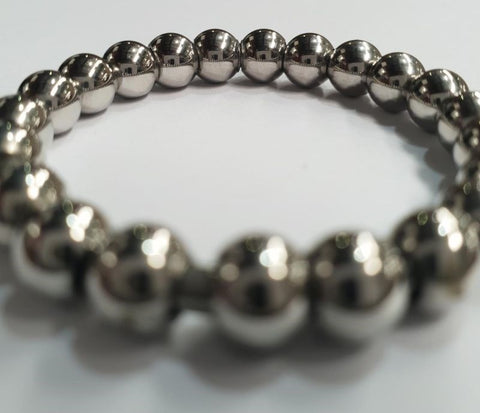 Hells Couture Tube8 Beaded 6mm Cock Ring Stainless Steel Enhancement - Cock Rings
