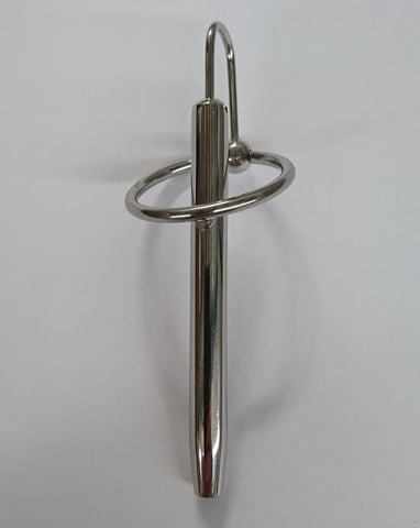 Hells Couture Voodoo Pierce less Steel Princes Plug Urethral Stimulation - Penis Plugs