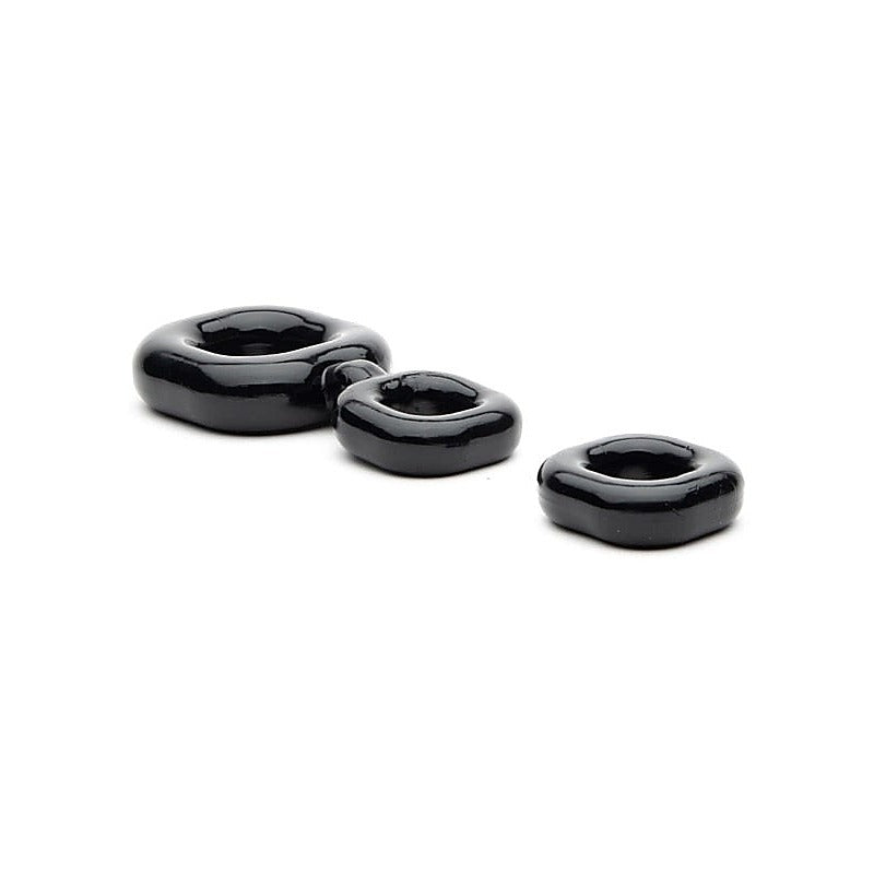 Sport Fucker Customizable Pleasure Enhancer The Boner Kit Cock Ring Set - Cock Ring Sets
