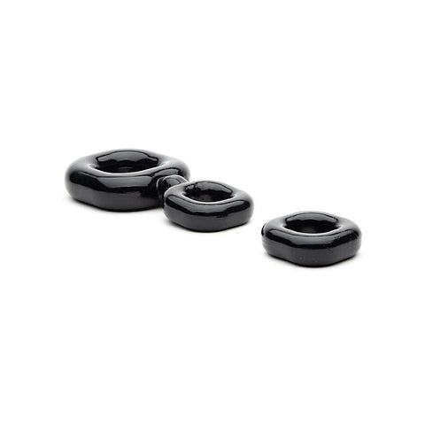 Sport Fucker Customizable Pleasure Enhancer The Boner Kit Cock Ring Set - Cock Ring Sets