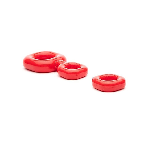 Sport Fucker Customizable Pleasure Enhancer The Boner Kit Cock Ring Set - Cock Ring Sets