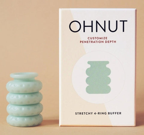 Ohnut Wider Ohnut Stackable Cock Ring for Penetration Depth Control - Cock Rings