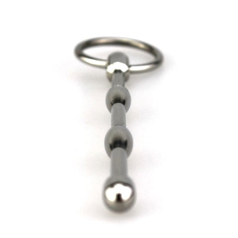 BDStyle Wind Swept Bulbed Penis Plug Surgical Steel Urethral Stimulation - Penis Plugs
