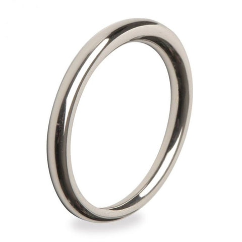 Hells Couture XXXBunker Steel Cock Ring 8mm Surgical Grade Steel - Cock Rings