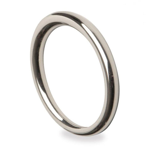 Hells Couture XXXBunker Steel Cock Ring 8mm Surgical Grade Steel - Cock Rings