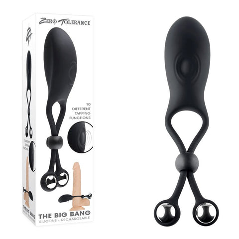 Zero Tolerance The Big Bang Lasso Cock Ring Stimulator - Vibrating Cock Rings