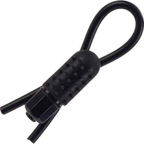 California Exotics 10 Function Vibrating Silicone Stud Lasso Cock Ring - Cock Rings