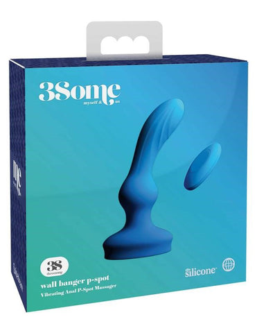 3Some Wall Banger P Spot Massager with Wireless Remote and Suction Cup - Prostate Toys