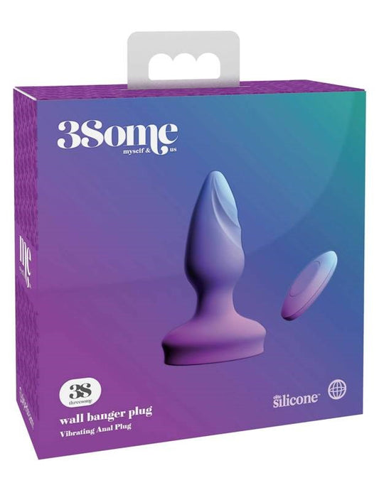 3Some Wall Banger Plug Shop For Your Cock - - Anal Vibrators