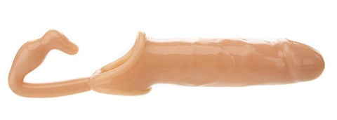 Adam & Eve Sextoys Titans Delight Penis Extension with Prostate Probe - Pumps, Extenders and Sleeves