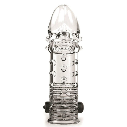Adam's Pleasure-Enhancing Vibrating Penis Extender - Pumps, Extenders and Sleeves