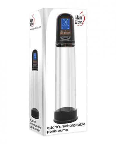Adam's Smart Rechargeable Penis Pump - Enhance Pleasure - Pumps, Extenders and Sleeves