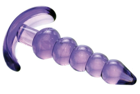 Adam & Eve Sextoys Sensual Bliss Bumpy Delight Anal Plug with Beaded Design - Butt Plugs
