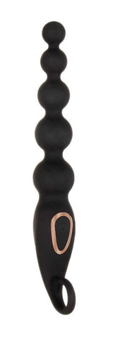 Pleasurable Anal Exploration Silicone Vibrating Anal Trainer with 7 Settings - Butt Plugs