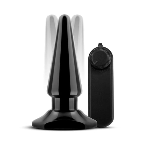 Blush Novelties Anal Adventures Basic Vibrating Anal Pleaser Butt Plug - Butt Plugs