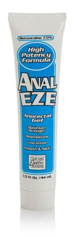 California Exotics Anal Eze Adult Gel 44ml Desensitizing Formula - Delay and Excite Sprays