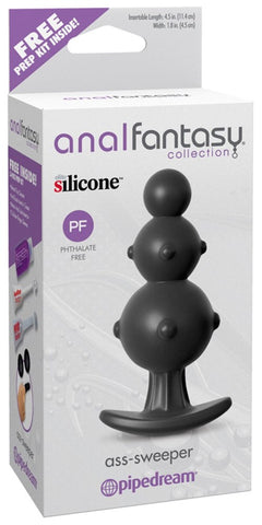 Anal Fantasy Collection Ass Sweeper Silicone Anal Plug - Butt Plugs