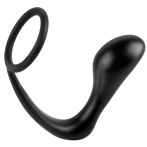Anal Fantasy Collection Ass-Gasm Cock Ring Plug - Prostate Toys