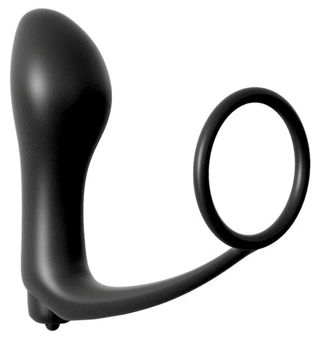 Anal Fantasy Collection Ass-Gasm Cockring Vibrating Plug - Prostate Toys