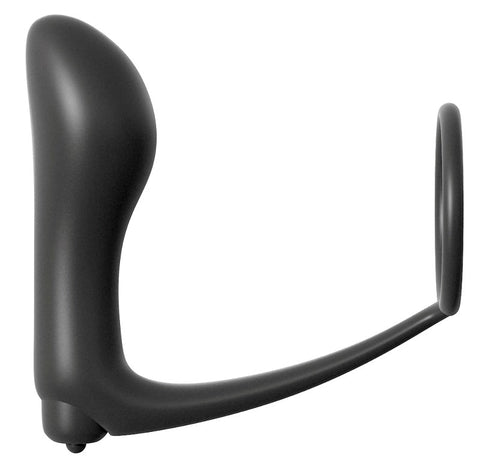 Anal Fantasy Collection Ass-Gasm Cockring Vibrating Plug - Prostate Toys