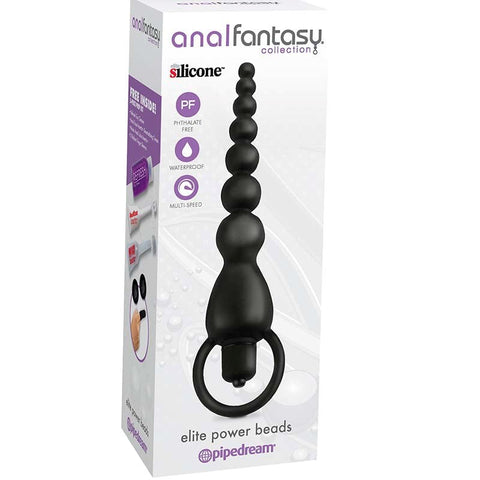Anal Fantasy Collection Elite Power Anal Beads - Butt Plugs