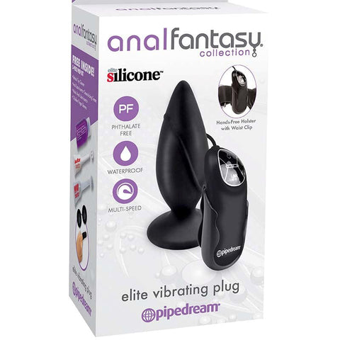 Anal Fantasy Collection Elite Vibrating Butt Plug - Anal Vibrators