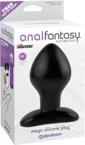 Anal Fantasy Collection Mega Silicone Anal Plug - Butt Plugs
