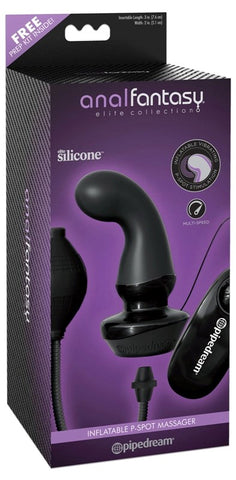 Anal Fantasy Elite Collection Inflatable P-Spot Massager - Prostate Toys