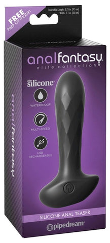 Anal Fantasy Elite Silicone Anal Teaser Butt Plug - Butt Plugs
