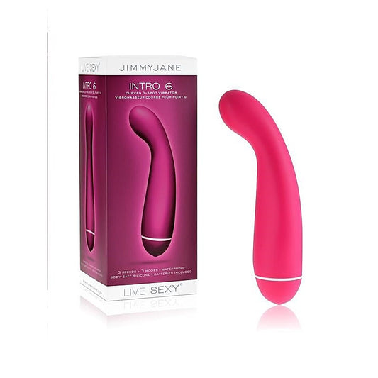 Jimmyjane INTRO 6 Silicone G-Spot Vibrator - G-Spot Vibrators