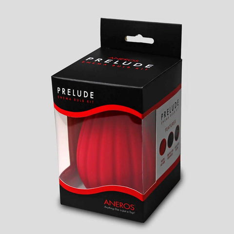 Aneros Prelude Enema Bulb Kit for Internal Cleansing Before Anal Play - Enemas and Douches
