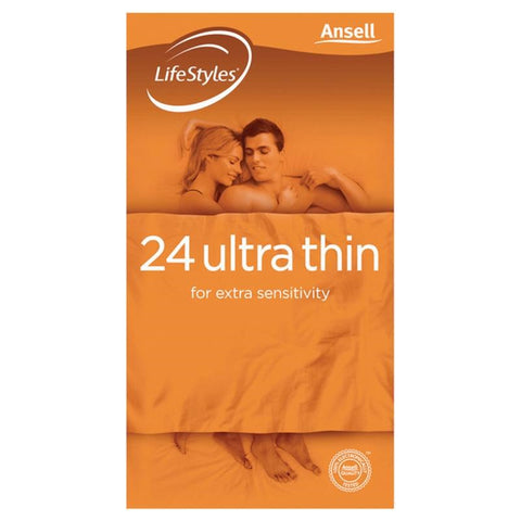 Ansell Lifestyles Ultra Thin Condoms Micro Thin Natural Feel Protection - Condoms