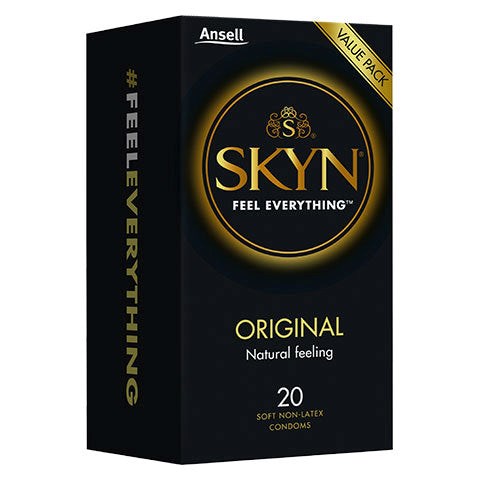 Ansell SKYN Original Non Latex Condoms Natural Feel Protection - Condoms
