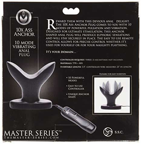 Ass Anchor Remote Control Vibrating Anal Plug - Anal Vibrators