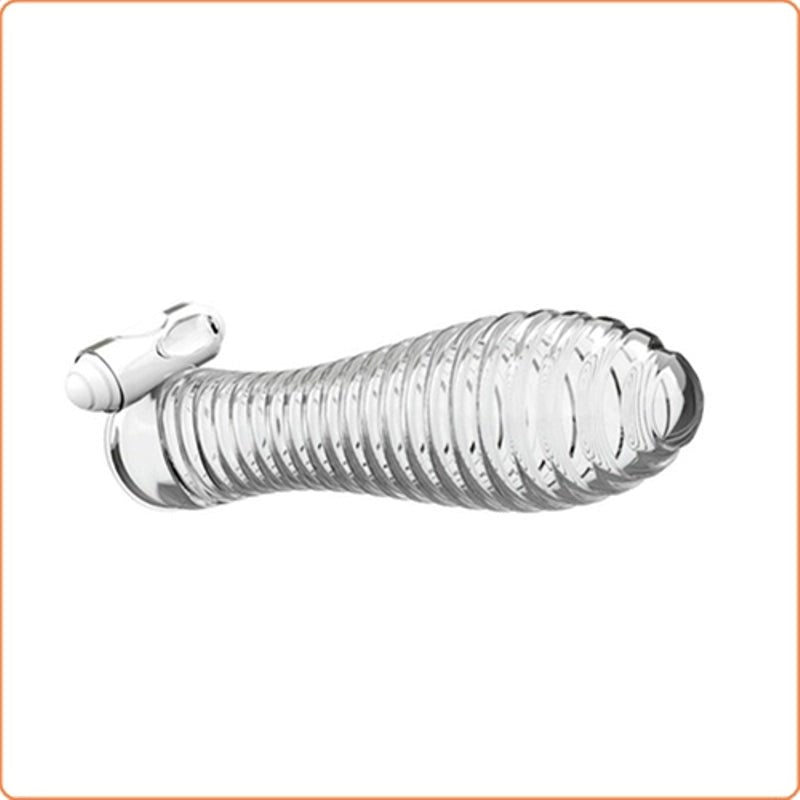 Attlesnake Super-stretchy Vibration Crystal Sleeves - - Pumps, Extenders and Sleeves