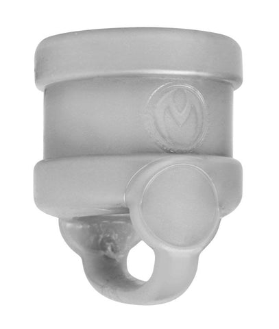 Ball Barrel Divided Scrotum Stretcher - Cock Rings