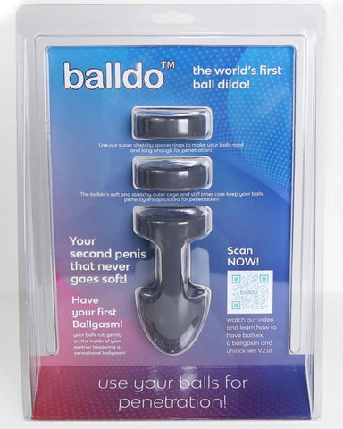 Balldo Testicle Spacer Premium Silicone Design for Intimate Play - Cock Rings