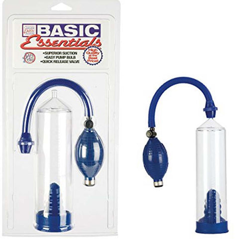 California Exotics Basic Essentials Superior Suction Penis Pump - Pumps, Extenders and Sleeves