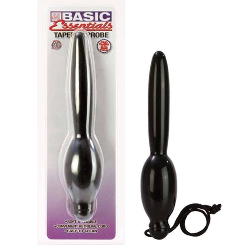 Basic Essentials Tapered Anal Play Probe - - Anal Dildos