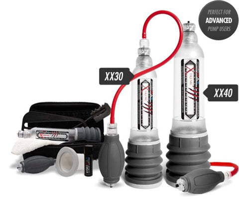 Bathmate Hydromax Xtreme X30 Hydro Pump and Kit Clear - Pumps, Extenders and Sleeves