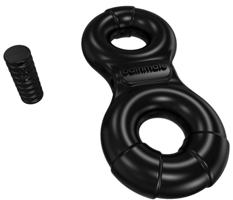 Bathmate Rechargable Vibe Ring Eight Max Stamina Support - - Vibrating Cock Rings