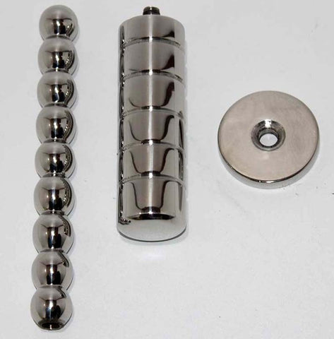 Hell's Couture Steel Beaded Anal-Vaginal Exploration Tool - Anal Dildos